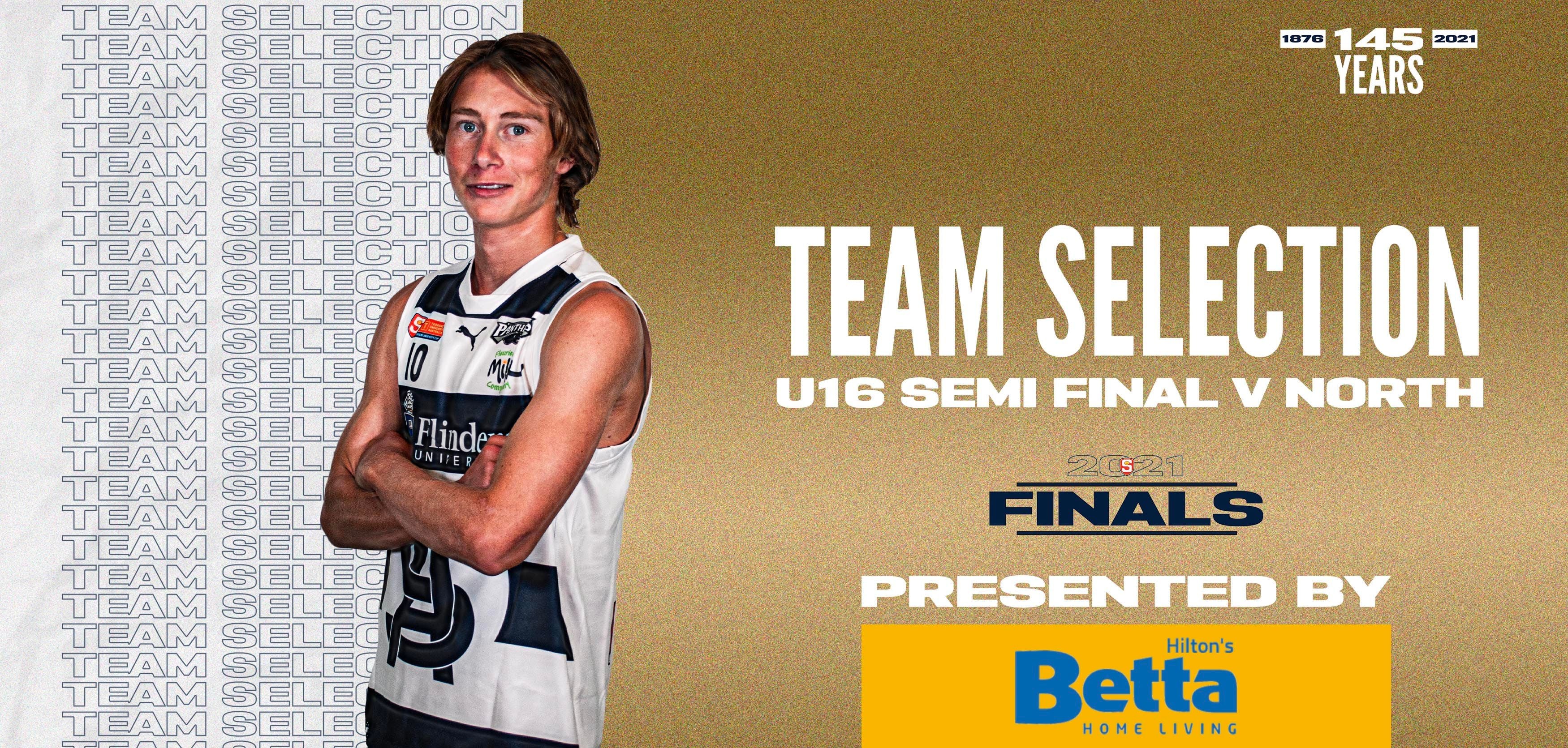 BETTA Team Selection: Under-16 Semi Final 1 vs North BETTA Team Selection: Under-16 Semi Final 1 vs North